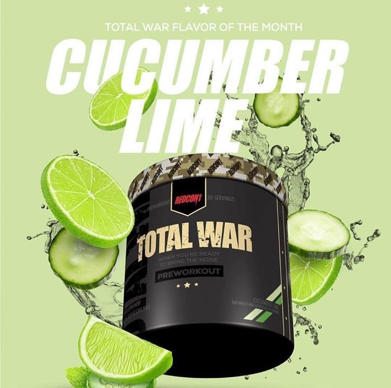 Redcon1 Total War Preworkout Cucumber LIme